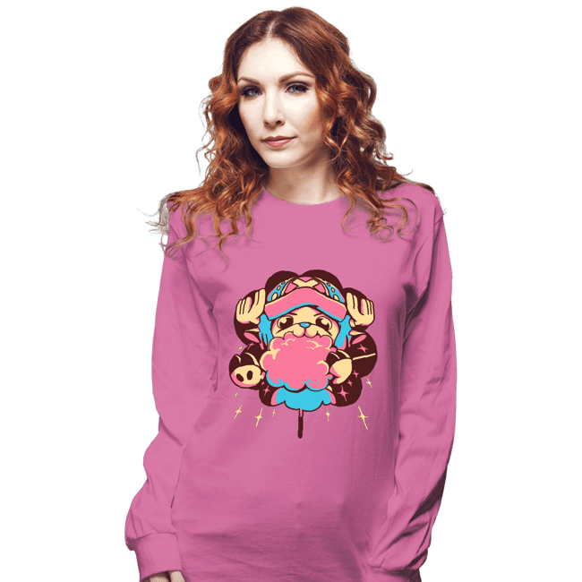Shirts Long Sleeve Shirts, Unisex / Small / Azalea Cotton Candy Lover