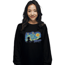 Load image into Gallery viewer, Shirts Long Sleeve Shirts, Unisex / Small / Black Super Mario Bros
