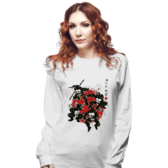 Shirts Long Sleeve Shirts, Unisex / Small / White Mutant Warriors