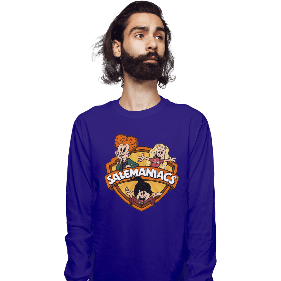 Shirts Long Sleeve Shirts, Unisex / Small / Violet Salemaniacs