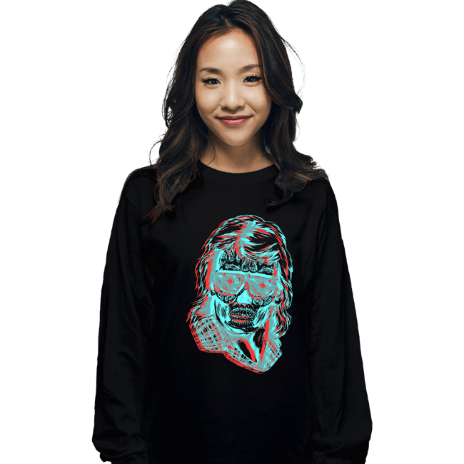 Shirts Long Sleeve Shirts, Unisex / Small / Black They Live 3D