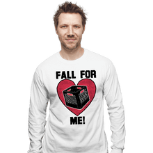 Load image into Gallery viewer, Daily_Deal_Shirts Long Sleeve Shirts, Unisex / Small / White Fall For Me
