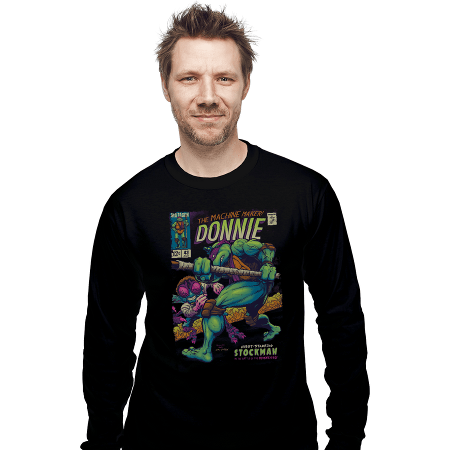 Shirts Long Sleeve Shirts, Unisex / Small / Black The Machine Maker