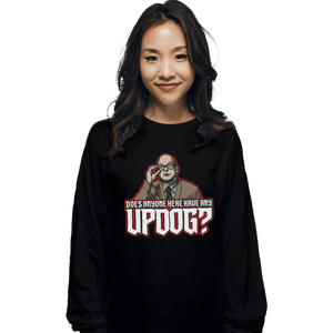 Shirts Long Sleeve Shirts, Unisex / Small / Black Updog