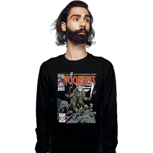 Shirts Long Sleeve Shirts, Unisex / Small / Black Voorhees Wolverine