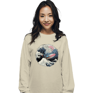 Secret_Shirts Long Sleeve Shirts, Unisex / Small / Natural The Great Alien