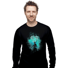 Load image into Gallery viewer, Shirts Long Sleeve Shirts, Unisex / Small / Black Aang Art
