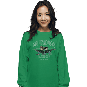 Secret_Shirts Long Sleeve Shirts, Unisex / Small / Irish Green Boondock Saints 1999