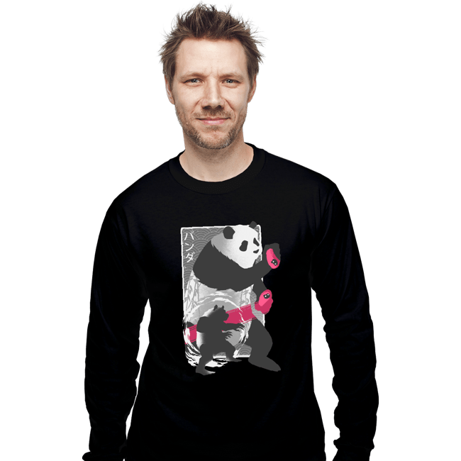 Shirts Long Sleeve Shirts, Unisex / Small / Black Grade Two Sorcerer Panda