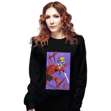 Load image into Gallery viewer, Secret_Shirts Long Sleeve Shirts, Unisex / Small / Black Link Slash
