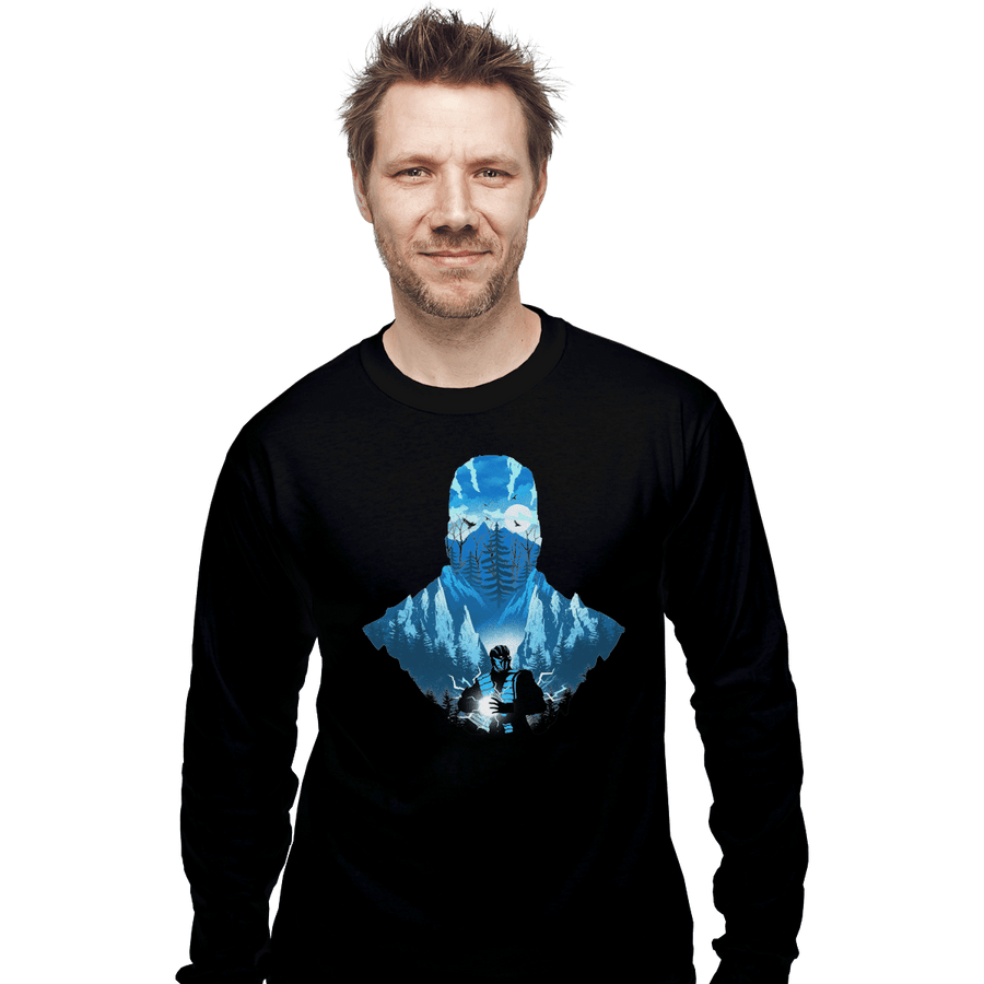 Shirts Long Sleeve Shirts, Unisex / Small / Black Ice Bomb