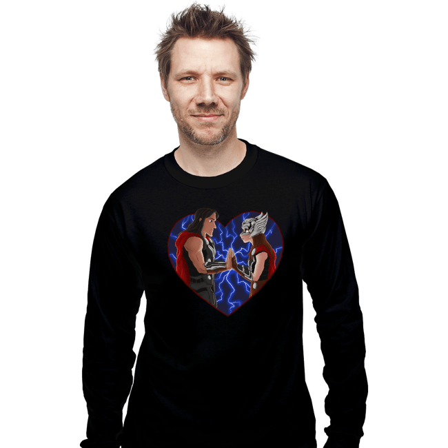 Daily_Deal_Shirts Long Sleeve Shirts, Unisex / Small / Black Thorzan And Jane