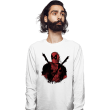 Load image into Gallery viewer, Shirts Long Sleeve Shirts, Unisex / Small / White Mercenink

