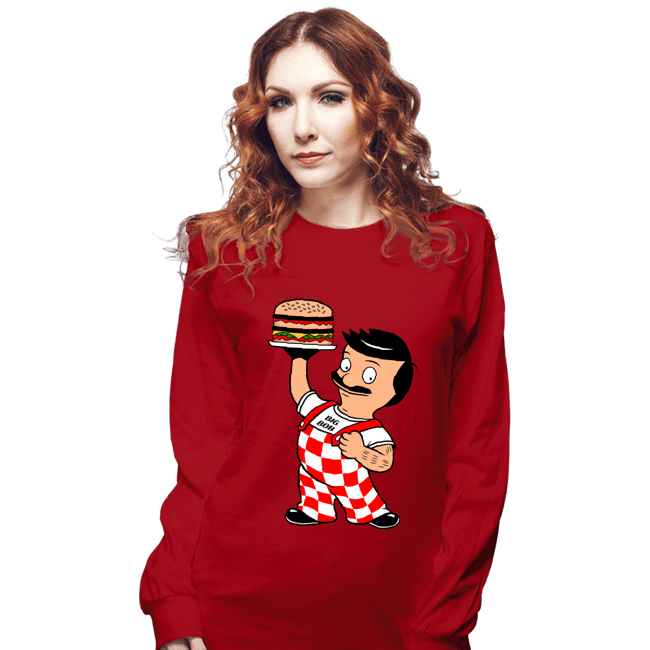 Shirts Long Sleeve Shirts, Unisex / Small / Red Big Bob's