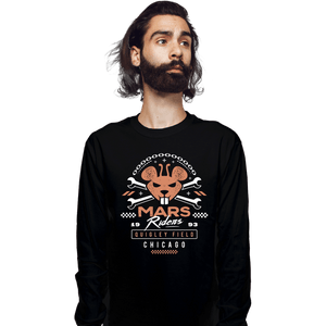 Daily_Deal_Shirts Long Sleeve Shirts, Unisex / Small / Black Classic Mars Riders