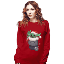 Load image into Gallery viewer, Shirts Long Sleeve Shirts, Unisex / Small / Red Baby Stocking Stuffer

