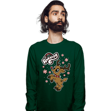 Load image into Gallery viewer, Daily_Deal_Shirts Long Sleeve Shirts, Unisex / Small / Forest My Little Rudolph
