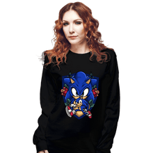 Load image into Gallery viewer, Daily_Deal_Shirts Long Sleeve Shirts, Unisex / Small / Black Sonic The Hedgehog
