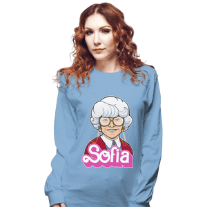 Shirts Long Sleeve Shirts, Unisex / Small / Powder Blue Sophia