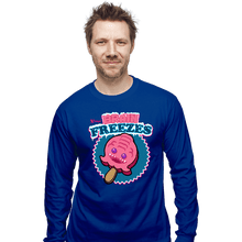 Load image into Gallery viewer, Daily_Deal_Shirts Long Sleeve Shirts, Unisex / Small / Royal Blue Krang&#39;s Brain Freezes
