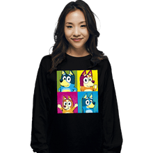 Load image into Gallery viewer, Daily_Deal_Shirts Long Sleeve Shirts, Unisex / Small / Black Pop Dogs
