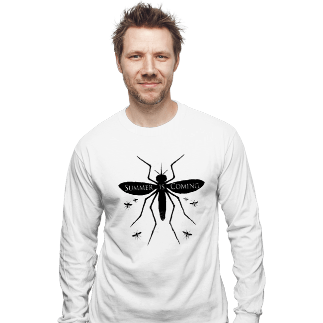 Secret_Shirts Long Sleeve Shirts, Unisex / Small / White Summer Is Coming