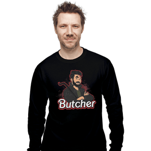 Shirts Long Sleeve Shirts, Unisex / Small / Black Butcher