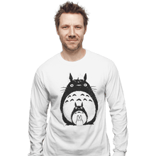 Load image into Gallery viewer, Shirts Long Sleeve Shirts, Unisex / Small / White Totoro Trio
