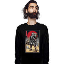 Load image into Gallery viewer, Secret_Shirts Long Sleeve Shirts, Unisex / Small / Black Lone Ronin And Cub.

