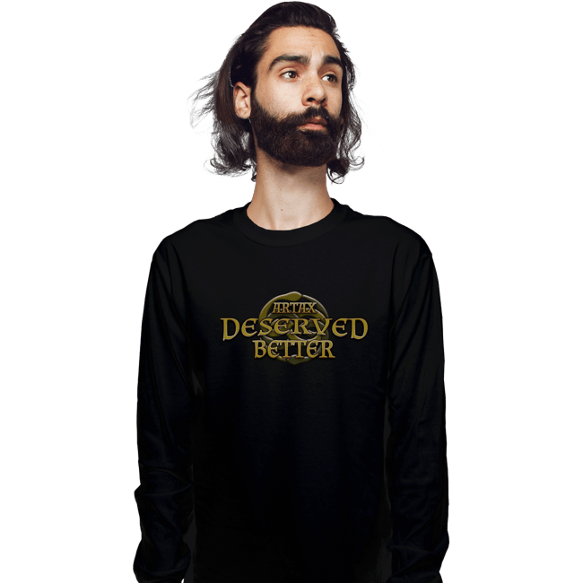Shirts Long Sleeve Shirts, Unisex / Small / Black Artax Deserved Better