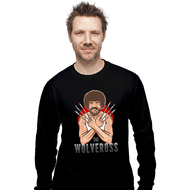 Daily_Deal_Shirts Long Sleeve Shirts, Unisex / Small / Black The Wolveross