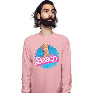Daily_Deal_Shirts Long Sleeve Shirts, Unisex / Small / Pink Beach You Off