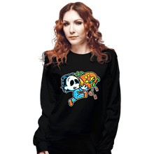 Load image into Gallery viewer, Secret_Shirts Long Sleeve Shirts, Unisex / Small / Black Super Halloween Boy
