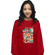 Load image into Gallery viewer, Shirts Long Sleeve Shirts, Unisex / Small / Red Mouse House Heroes &#39;19
