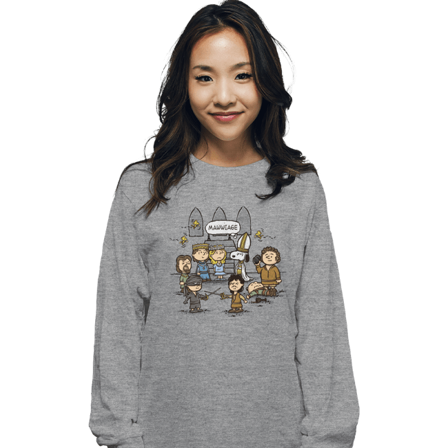Shirts Long Sleeve Shirts, Unisex / Small / Sports Grey Mawwiage