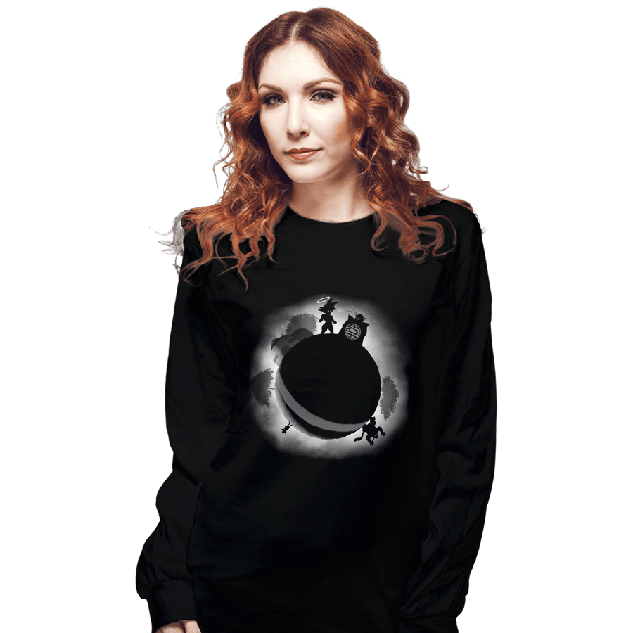Shirts Long Sleeve Shirts, Unisex / Small / Black Goku in Limbo
