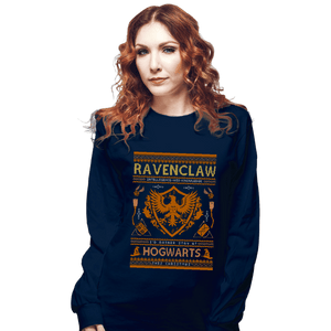 Shirts Long Sleeve Shirts, Unisex / Small / Navy Ravenclaw Sweater