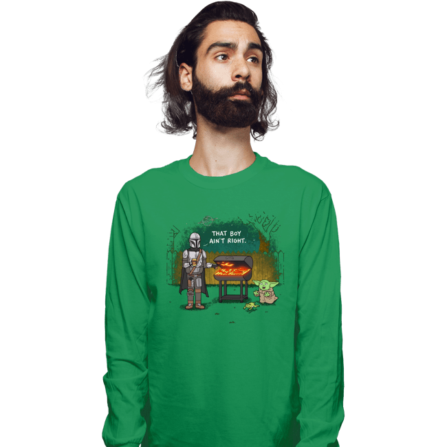 Secret_Shirts Long Sleeve Shirts, Unisex / Small / Irish Green That Boy Aint Right