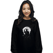 Load image into Gallery viewer, Shirts Long Sleeve Shirts, Unisex / Small / Black Moonlight Hunter
