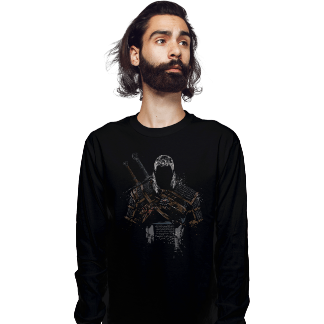 Shirts Long Sleeve Shirts, Unisex / Small / Black Wild Hunt