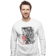 Load image into Gallery viewer, Shirts Long Sleeve Shirts, Unisex / Small / White Legend Of The Saiyan
