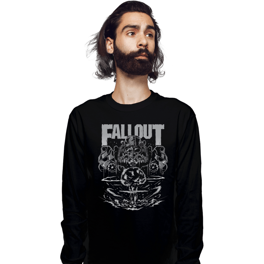 Shirts Long Sleeve Shirts, Unisex / Small / Black Apocalyptic