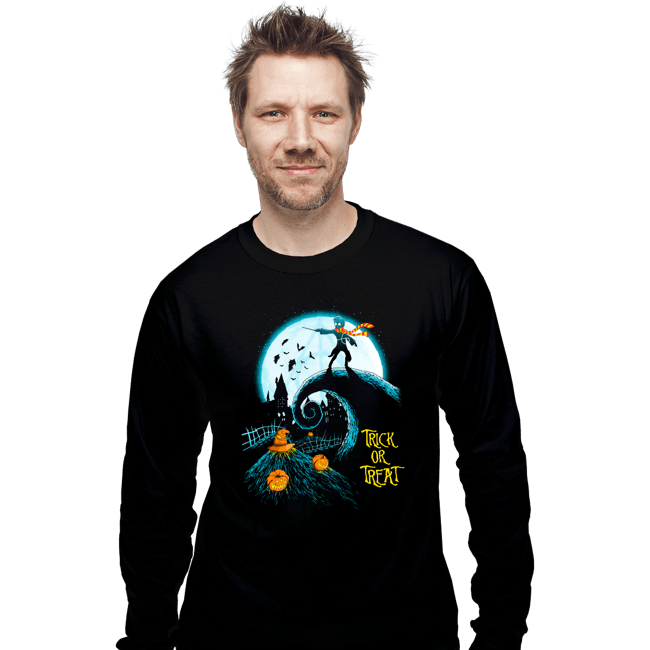 Secret_Shirts Long Sleeve Shirts, Unisex / Small / Black Wizardry Night
