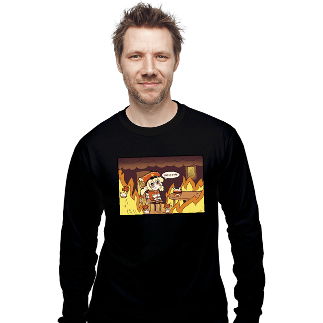 Secret_Shirts Long Sleeve Shirts, Unisex / Small / Black Bomb Is Fine