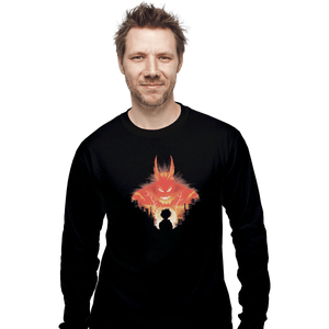 Shirts Long Sleeve Shirts, Unisex / Small / Black Ultra Sunset