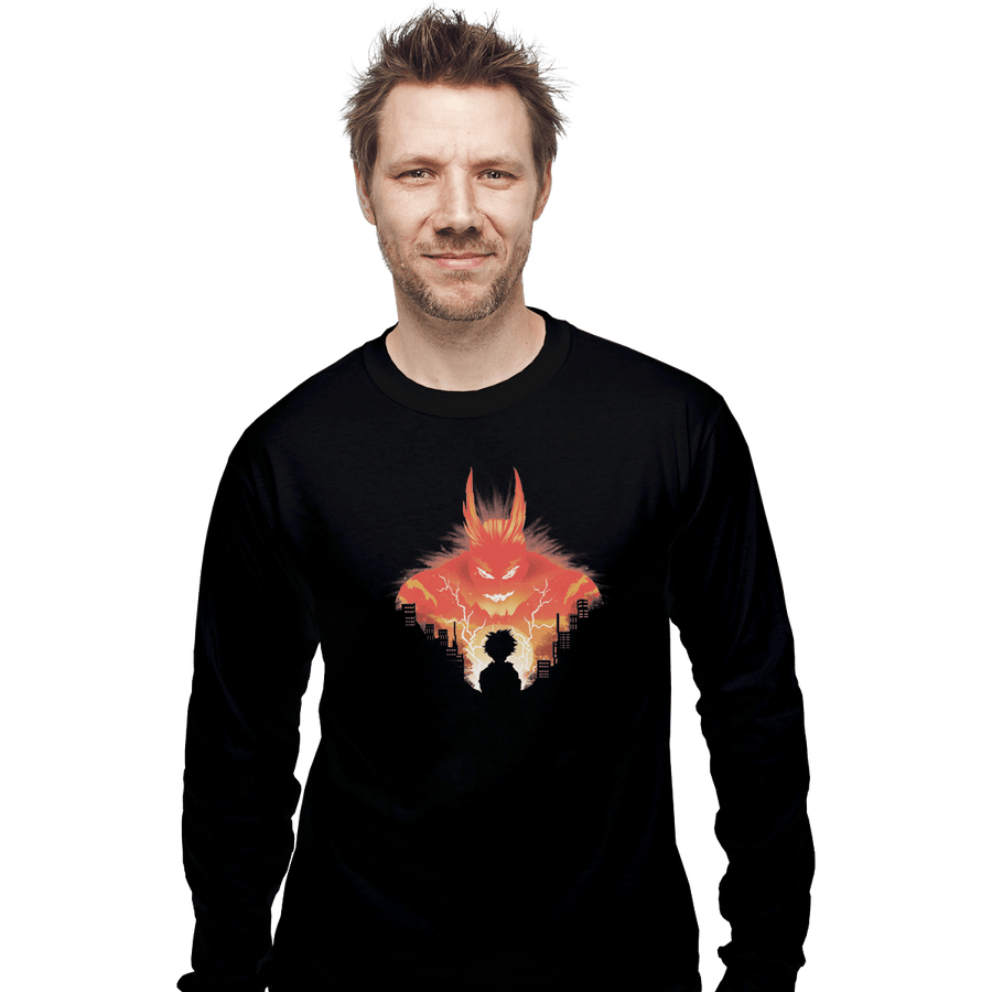 Shirts Long Sleeve Shirts, Unisex / Small / Black Ultra Sunset