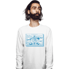 Load image into Gallery viewer, Shirts Long Sleeve Shirts, Unisex / Small / White Joseph Exe
