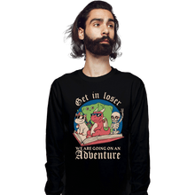 Load image into Gallery viewer, Daily_Deal_Shirts Long Sleeve Shirts, Unisex / Small / Black Going On An Adventure
