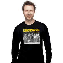 Load image into Gallery viewer, Daily_Deal_Shirts Long Sleeve Shirts, Unisex / Small / Black Unknowns
