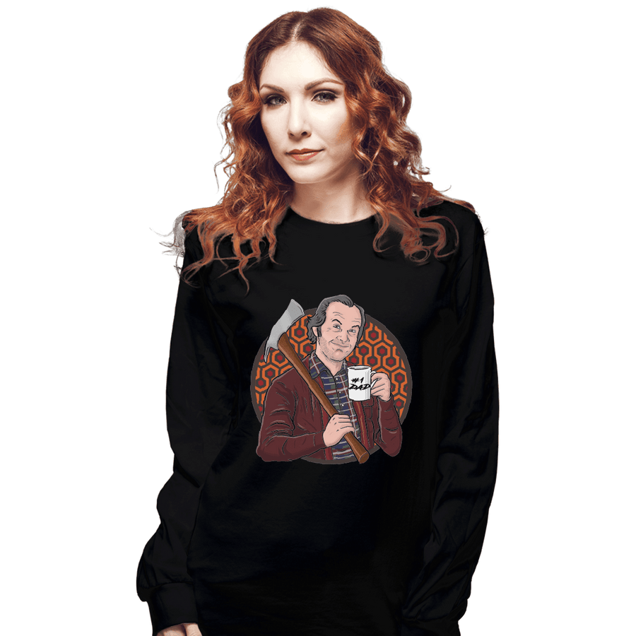 Shirts Long Sleeve Shirts, Unisex / Small / Black Shining Dad